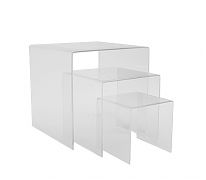 Горки подставки для витрин, П-образные подставки, Горка с бортиком 3-ступени , предлагаем купить Комплекты подставок 'Квадрат' в интернет-магазине Posmshop. Изготовление и продажа POS-материалов высокого качества. Индивидуальный подход и оперативная доста