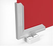 Крепление рекламной продукции, Держатели вывесок, Держатель вывески на магните ALU-BOARD-MGT Купить крепления рекламных материалов для  магазина